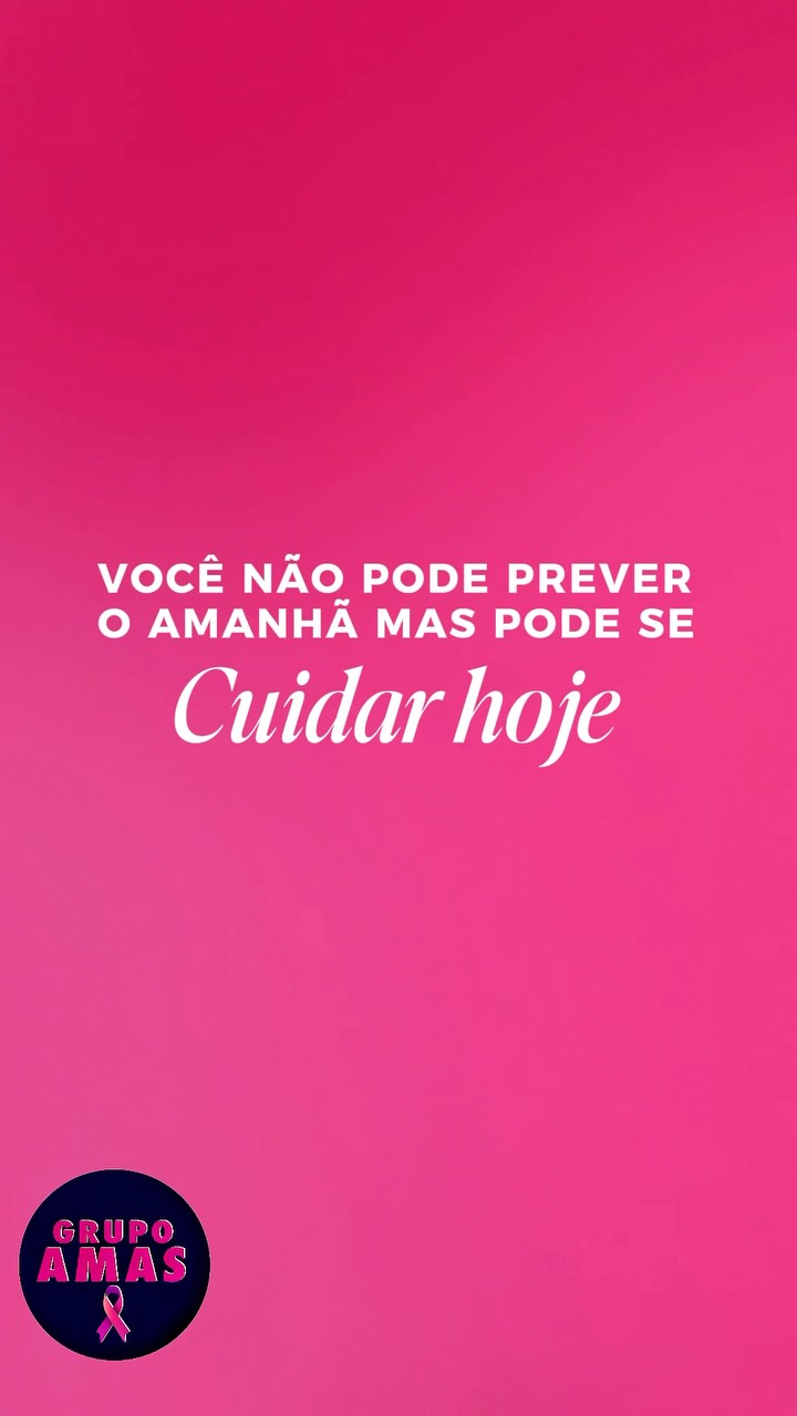 Outubro Rosa: escolha se cuidar hoje 💗
